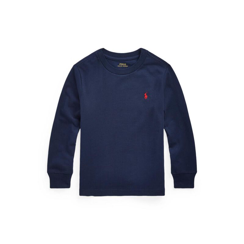 Polo Ralph Lauren Cotton Jersey Long-Sleeve Tee 3-7 image number 0